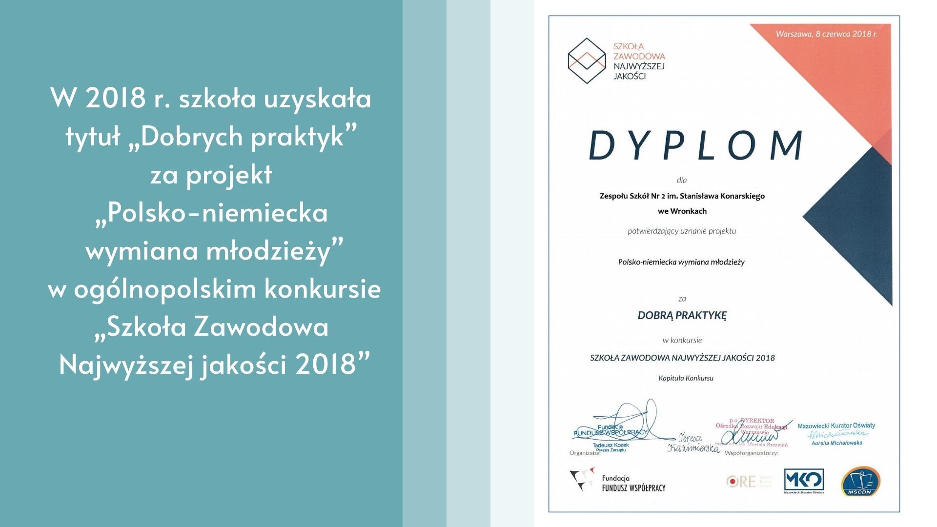 Rekrutacja - Zespół Szkół nr 2 im. Stanisława Konarskiego