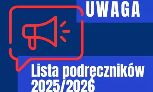 Zdjęcie do Podęczniki rok szkolny 2025/2026